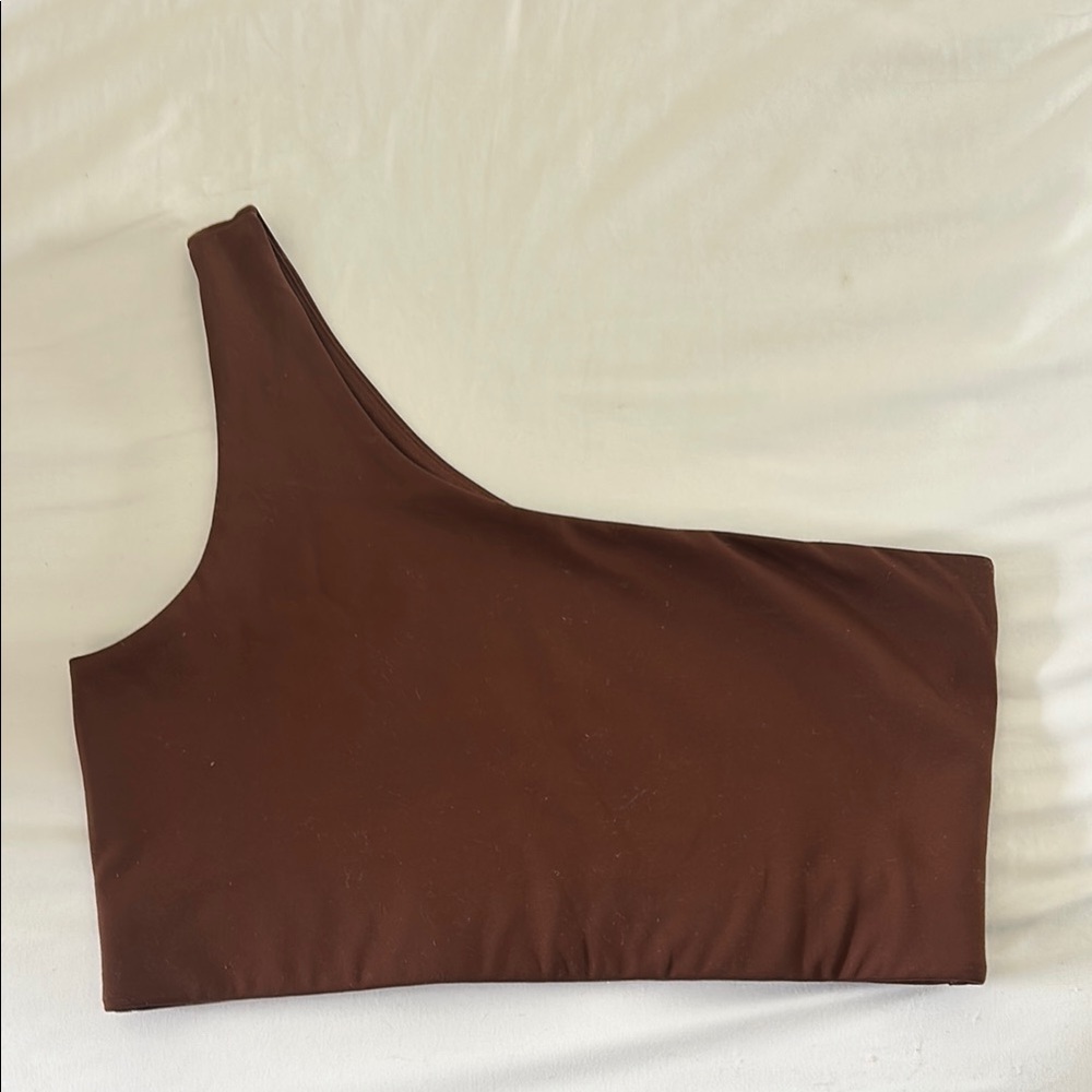 GIRLFRIEND COLLECTIVE One-Shoulder Sports Bra